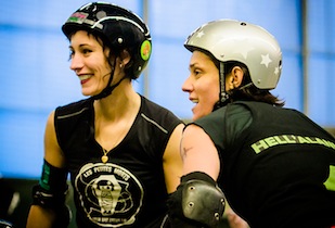 Média Blitz : Roller Derby à la Halle des Sports de&nbsp;Talence
