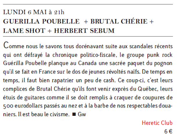 Capture d’écran GP-CC63