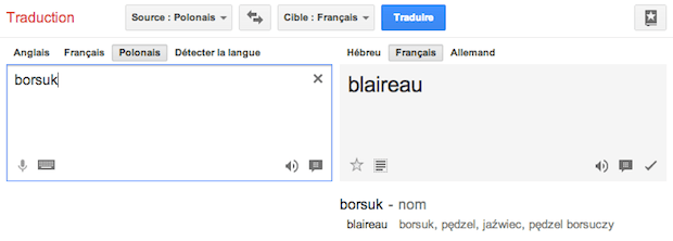 Borsuk-Blaireau