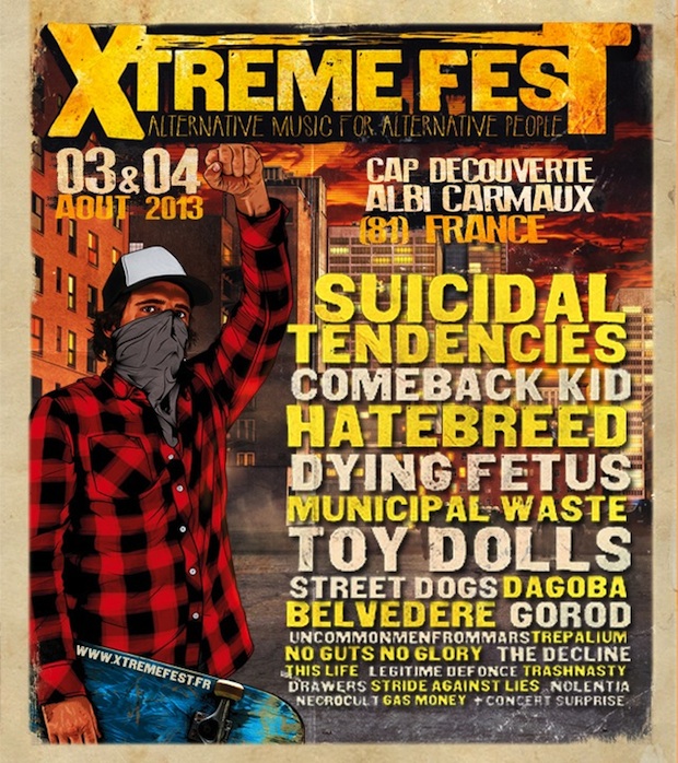 XTREME FEST AFFICHE