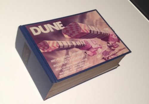 Le storyboard originel du Dune de Jodorowsky, le white cube et la&nbsp;ziggurat