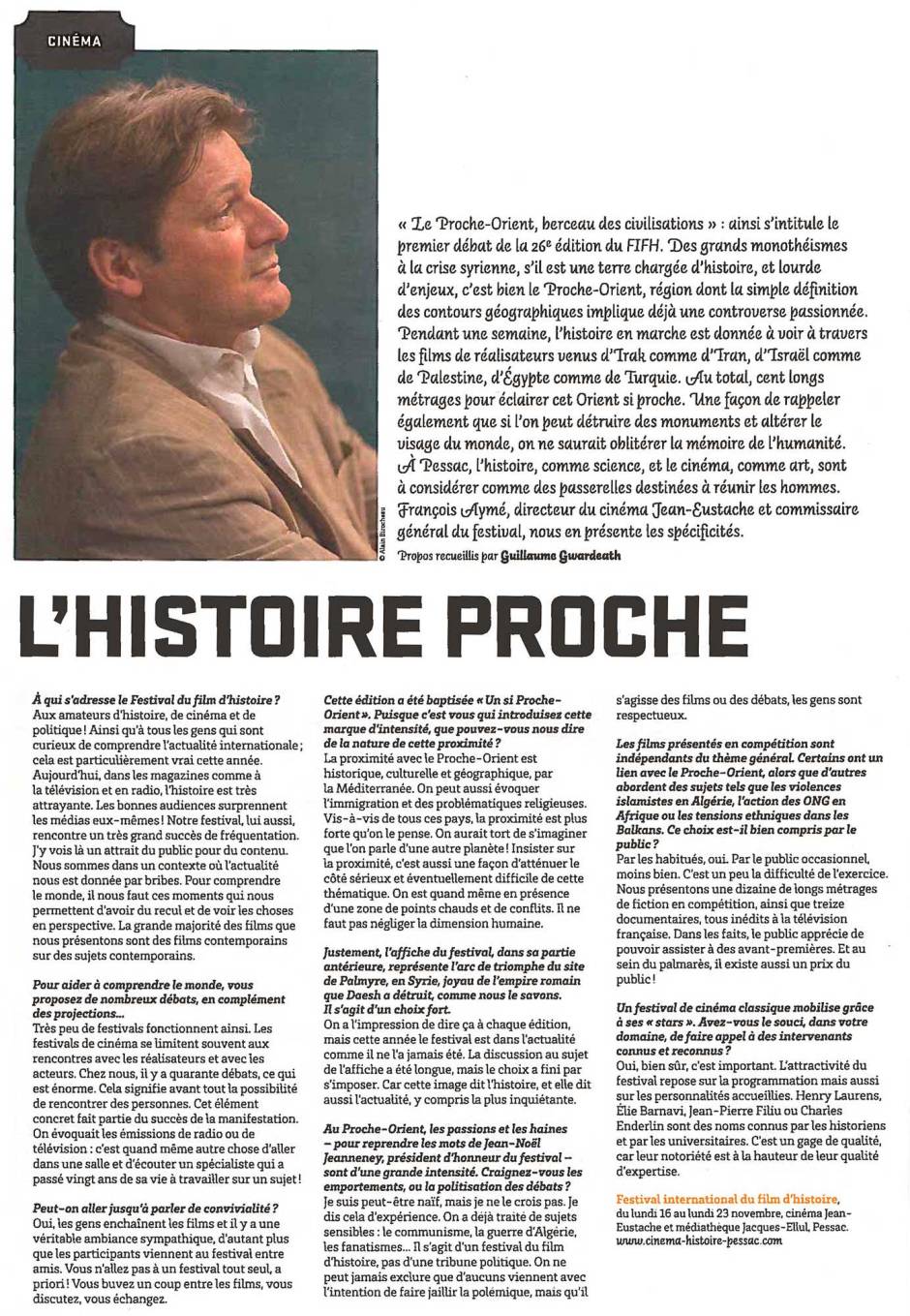l'histoire-proche