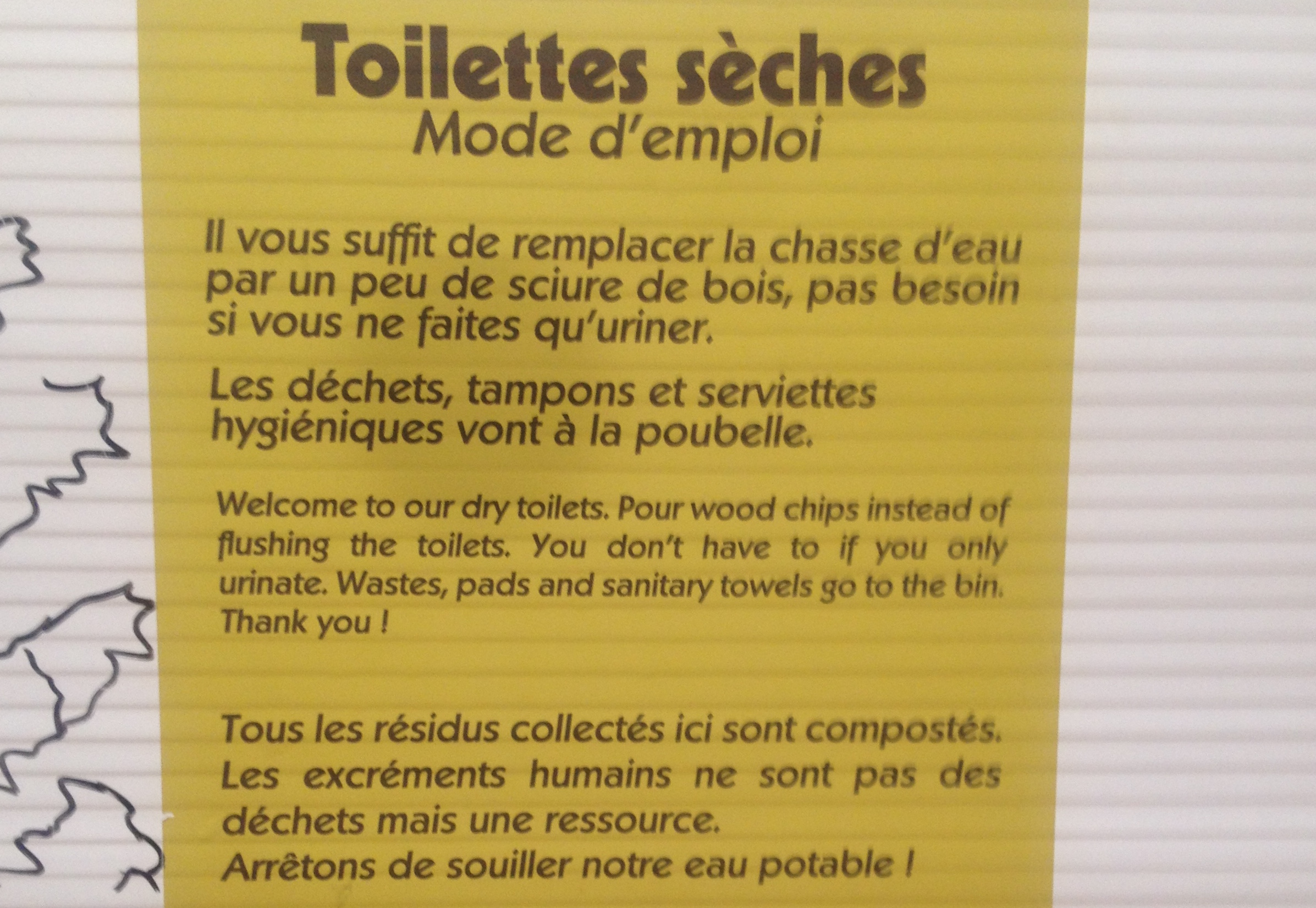 TOILETTES SECHES - GANDOUSIERS