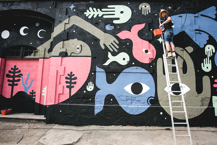 Barquettes de frites éco-responsables avec Bernie Sanders et le $-Crew à Climax&nbsp;2017