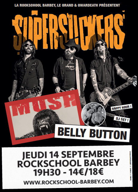 SUPERSUCKERS Bordeaux